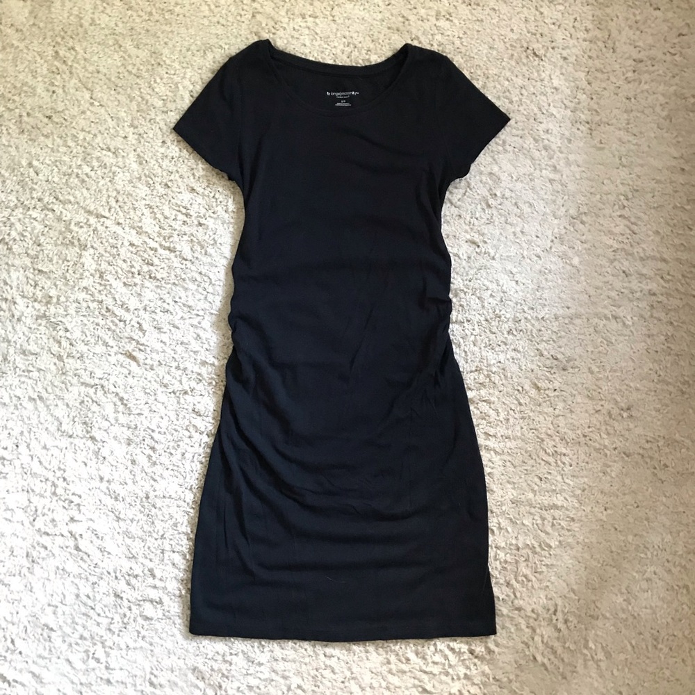 Liz Lange Maternity Black Tee Shirt Dress